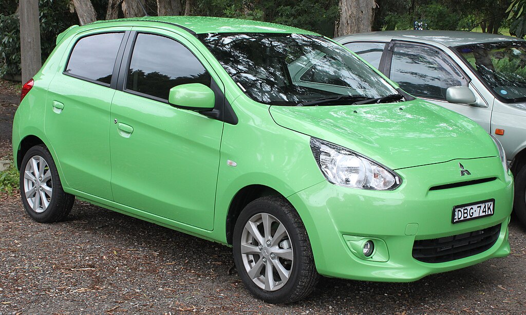 1. Mitsubishi Mirage