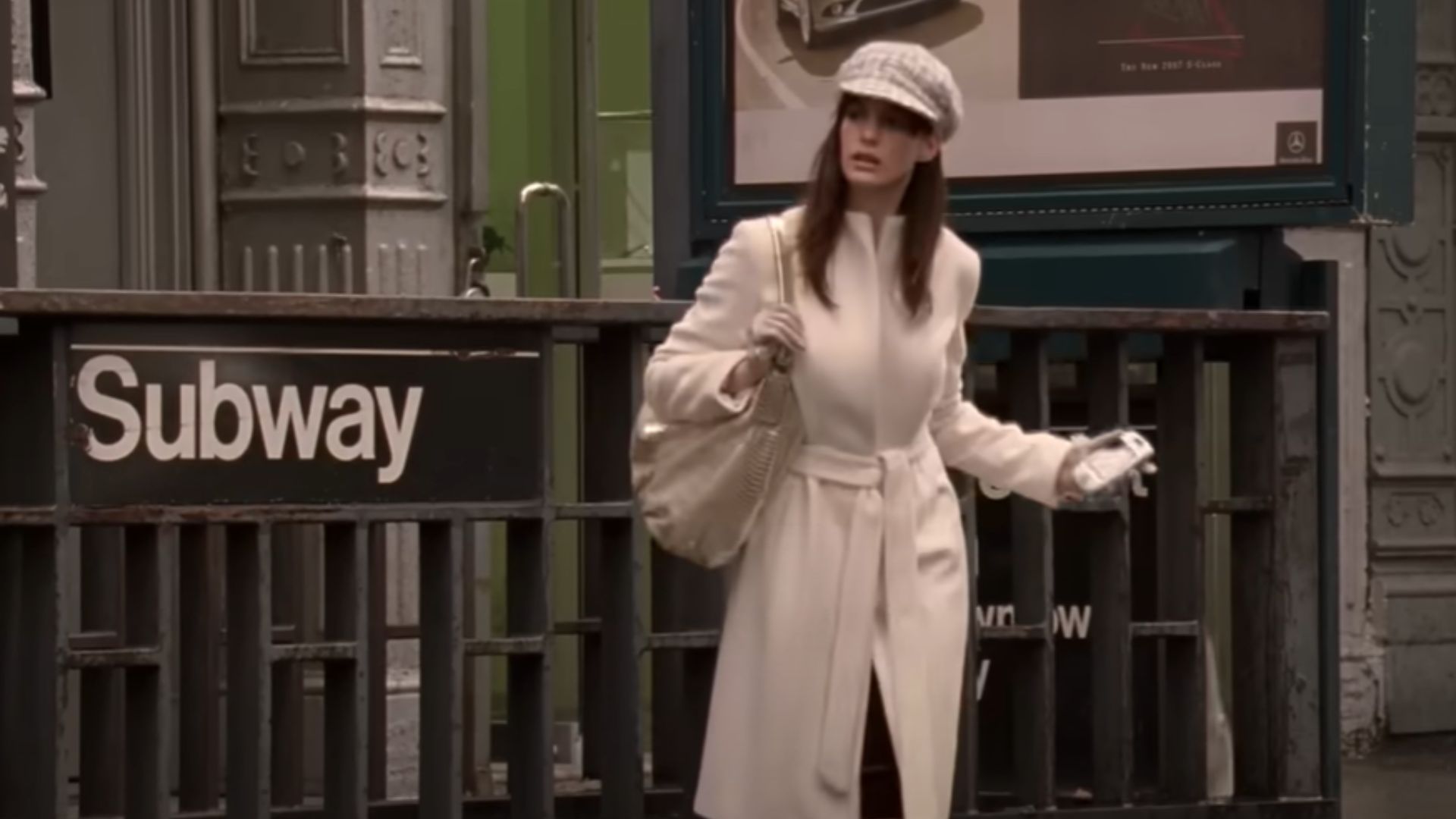 2. Look manteau tout blanc