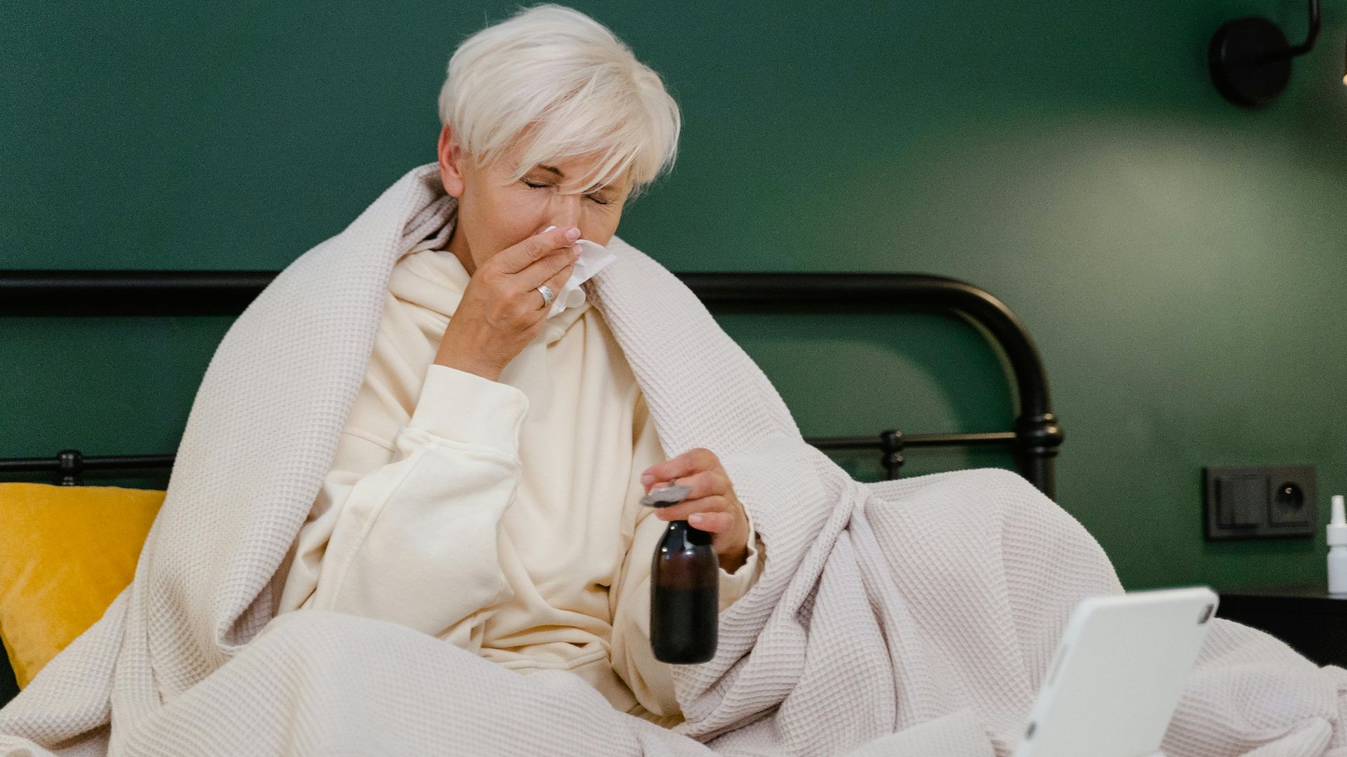 9. Se remettre d'un rhume ou d'une grippe en quelques jours