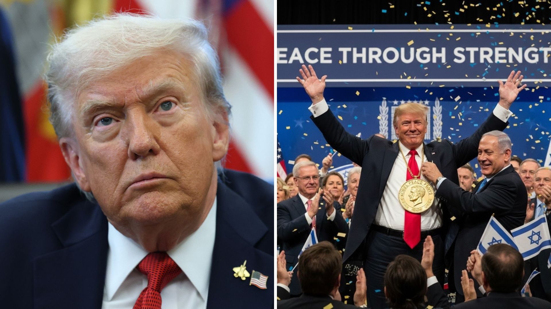 "Donnez le prix Nobel de la paix à Donald Trump"