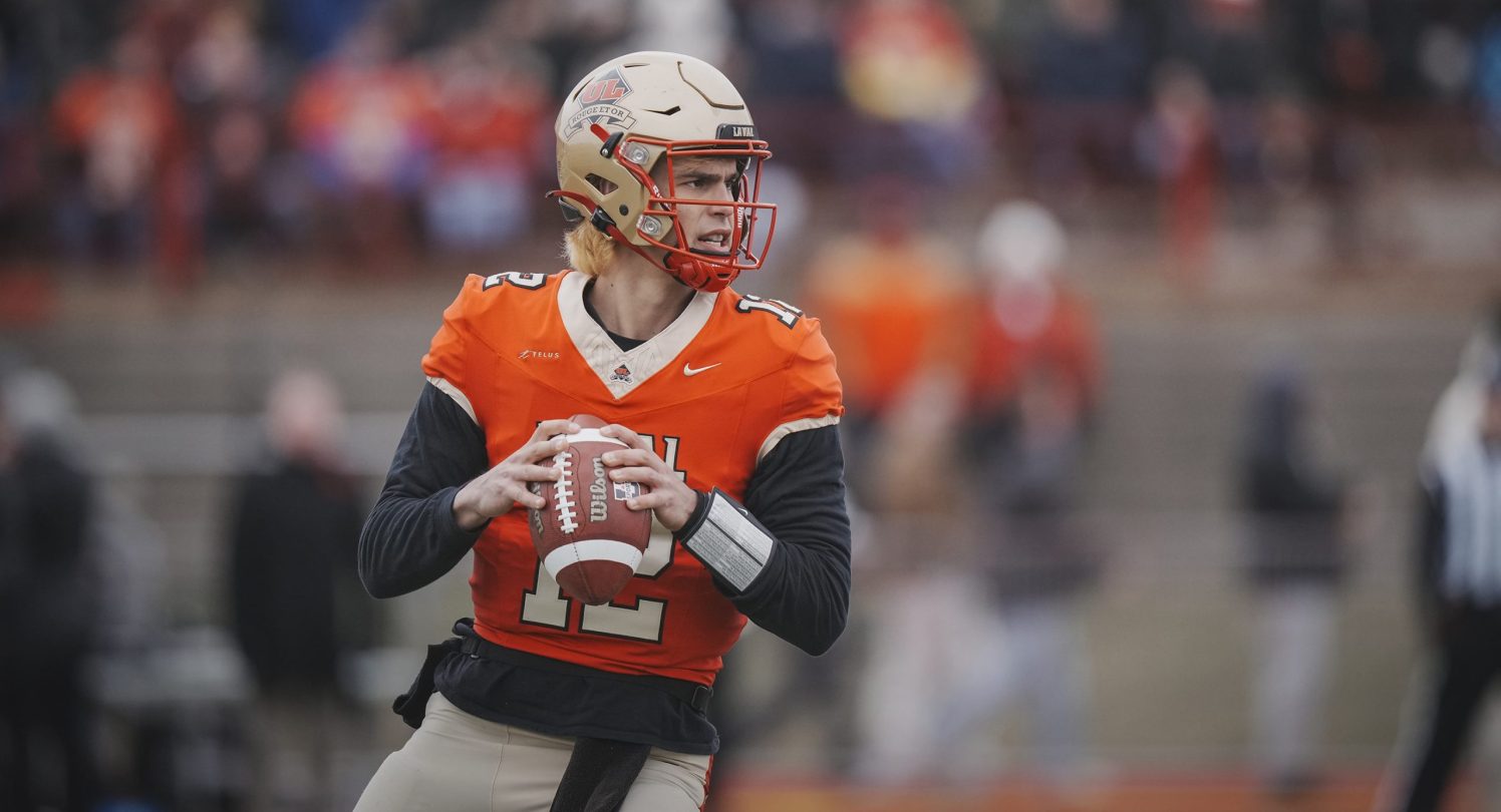 Arnaud Desjardins equals an all-time record in Québécois university football