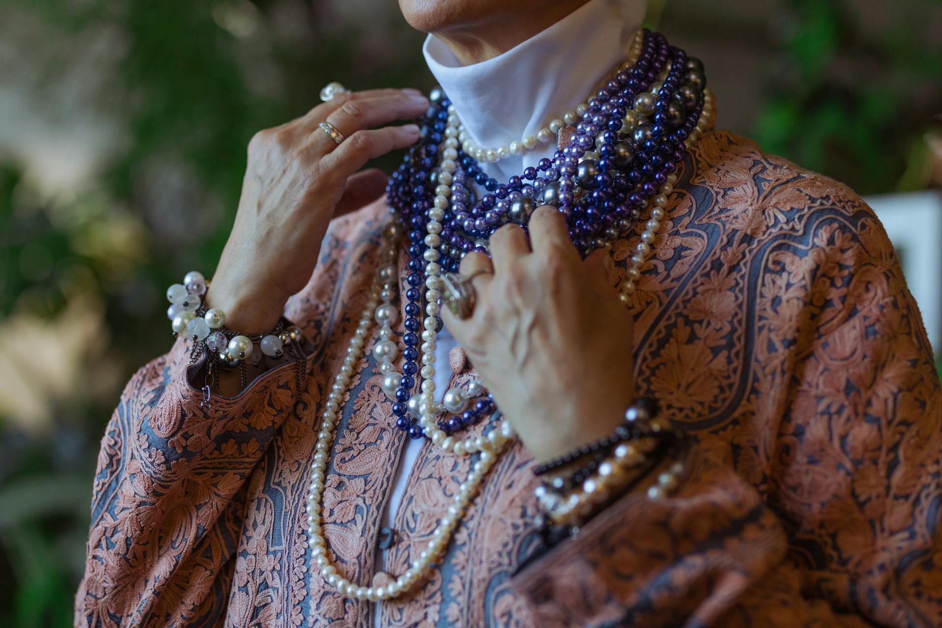 Over-Accessorizing With Outdated Jewelry