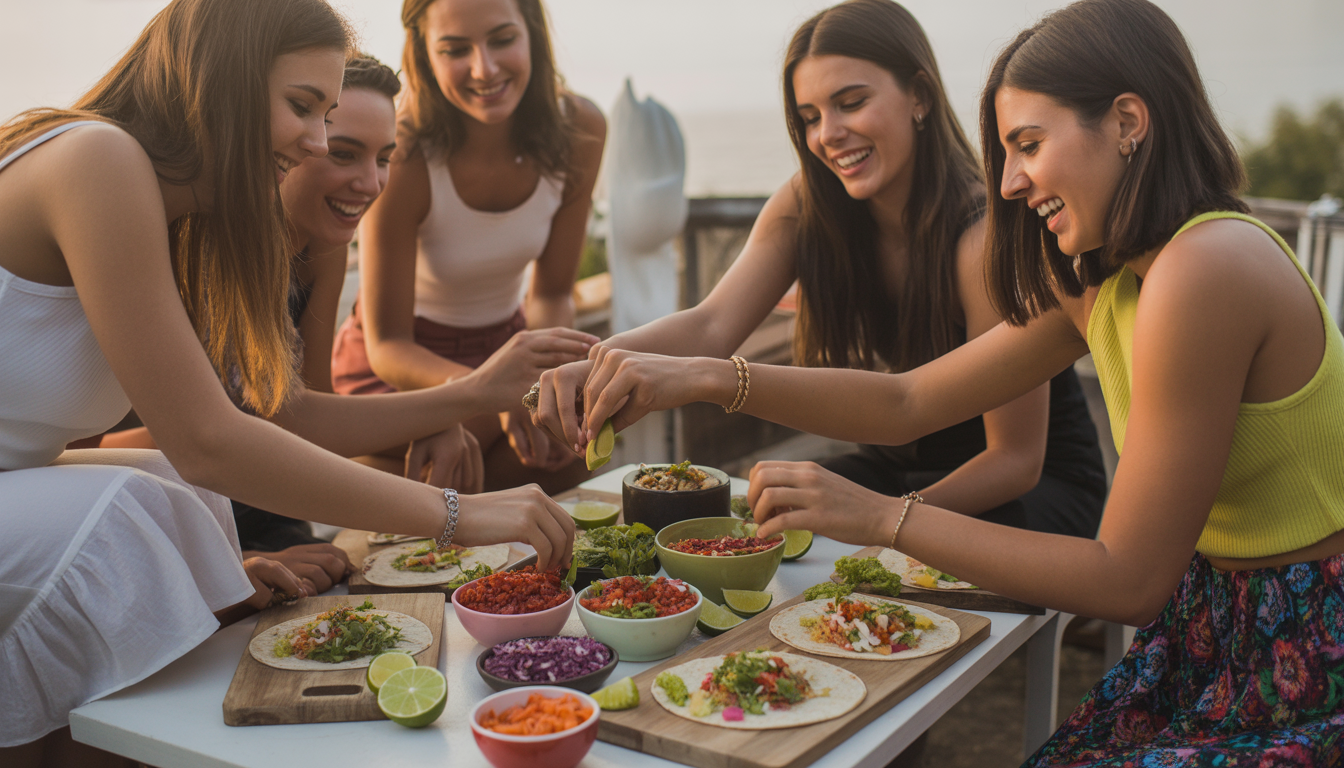 5. Sandales à plateforme et tacos maison