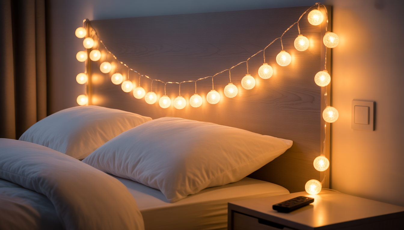 2. Guirlande lumineuse ambiance féérique