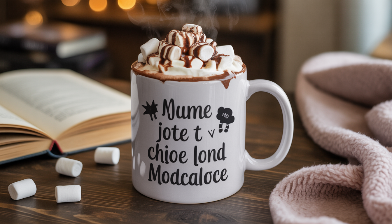 6. Tasse personnalisée pour boissons réconfortantes