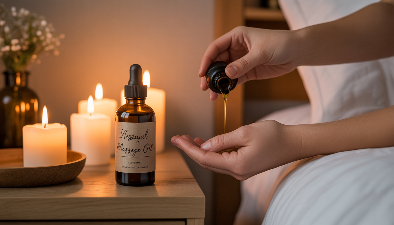 13. Huile de massage sensuelle