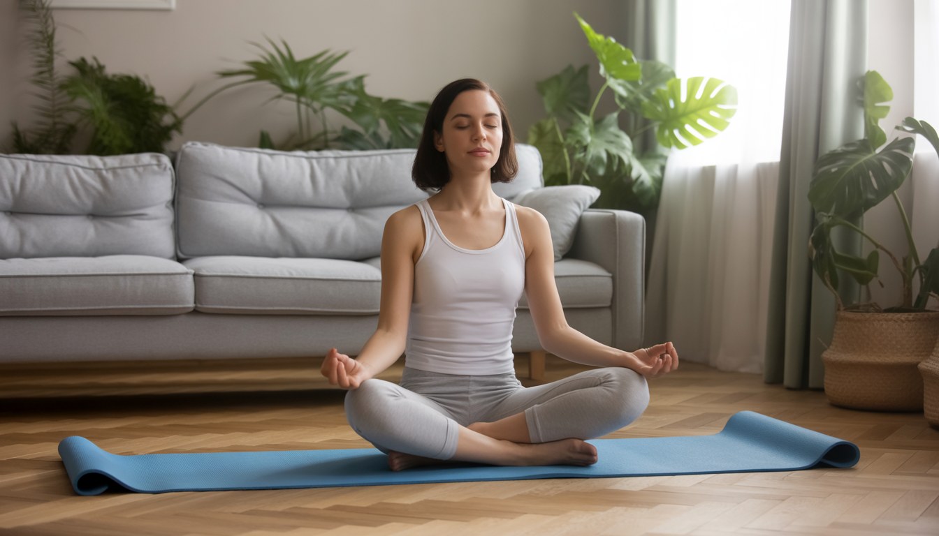 12. Organise une mini séance de yoga ou de méditation