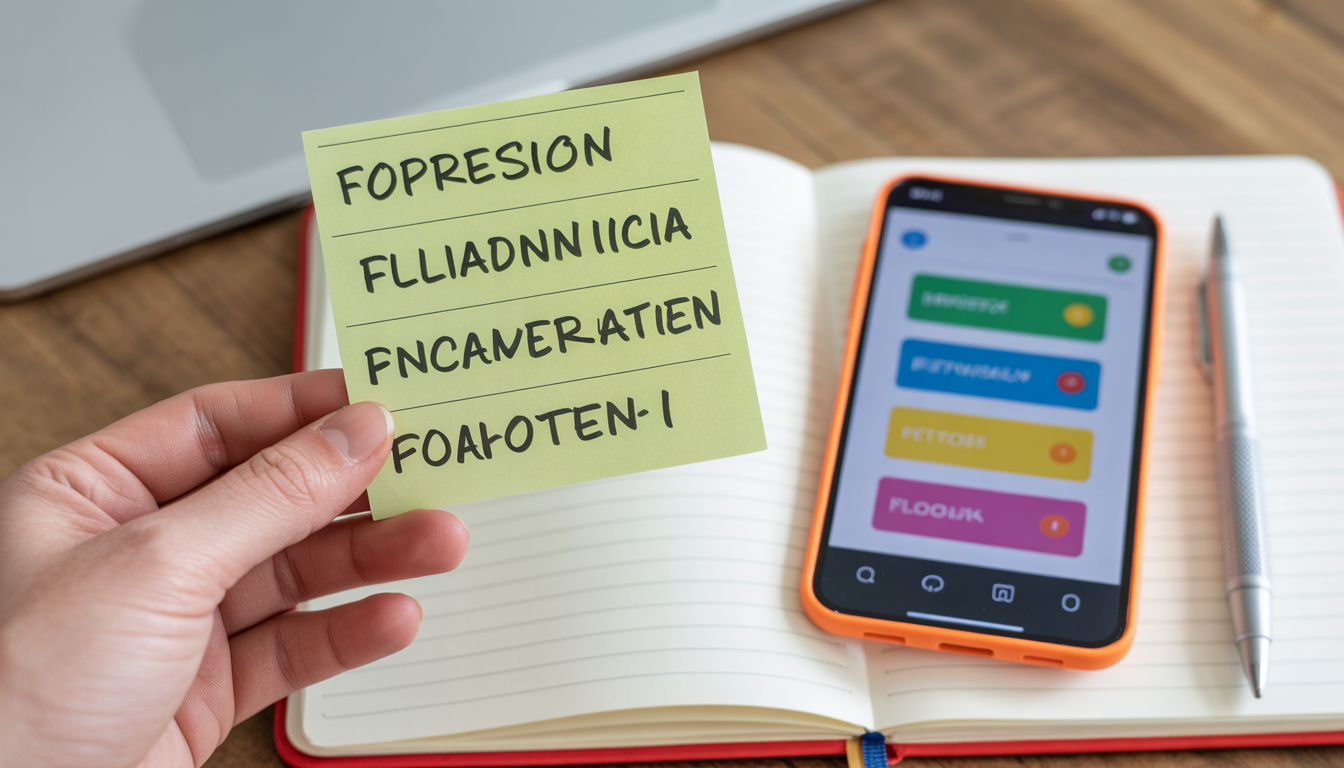 5. Apprends 5 nouveaux mots par jour