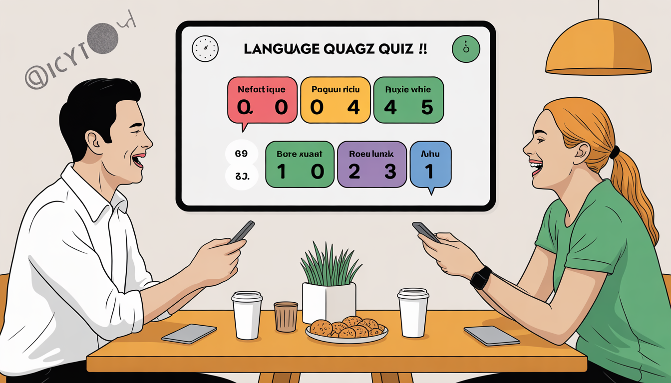 6. Joue à un quiz linguistique
