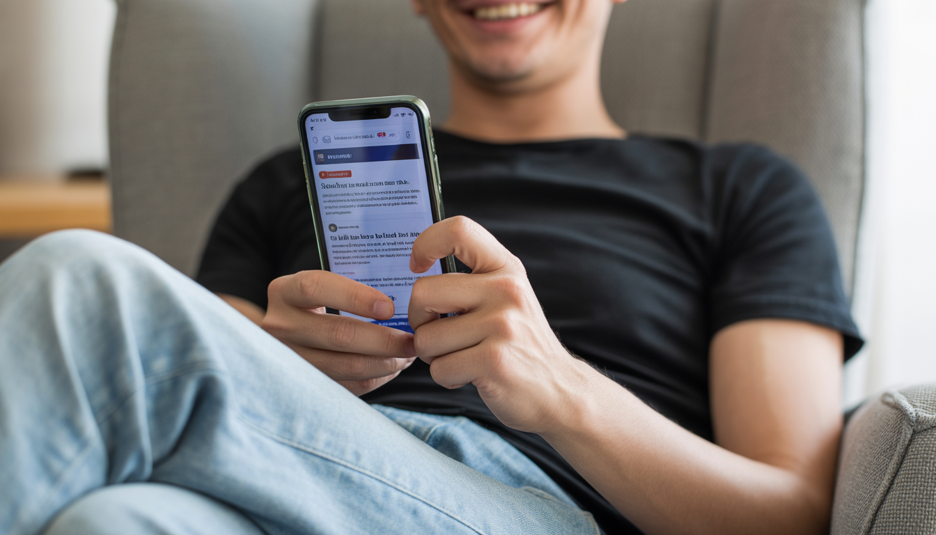 7. Lis un article ou une blague dans la langue cible