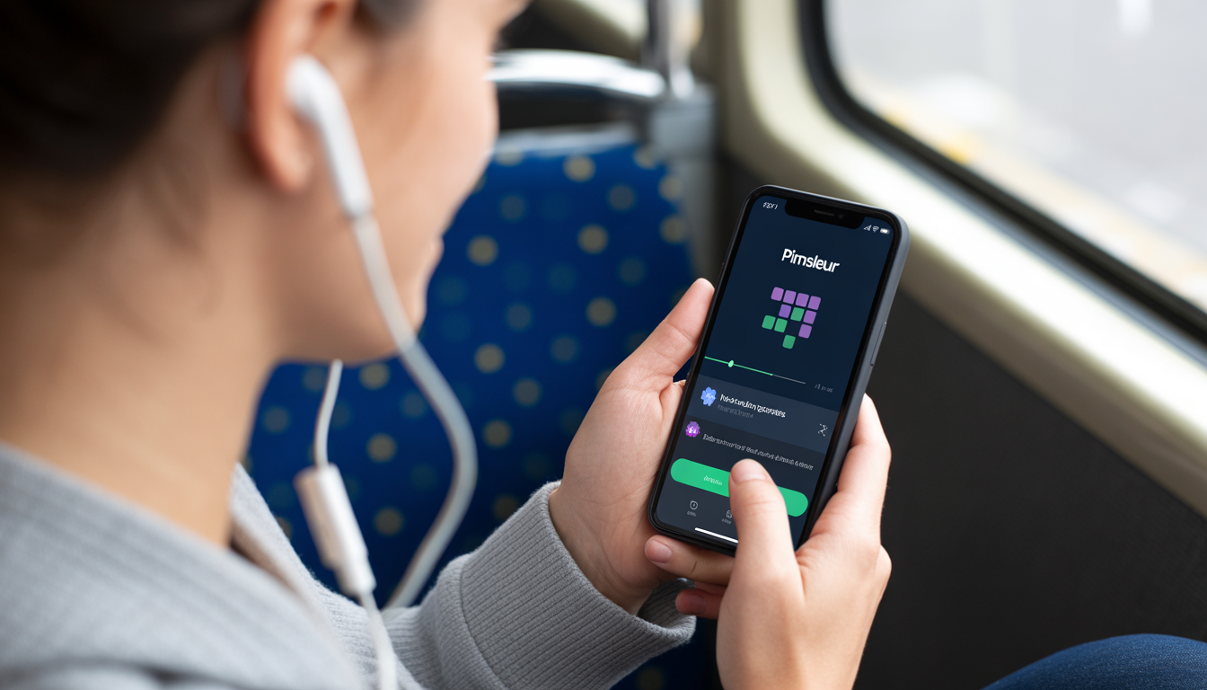 8. Utilise la méthode Pimsleur en audio