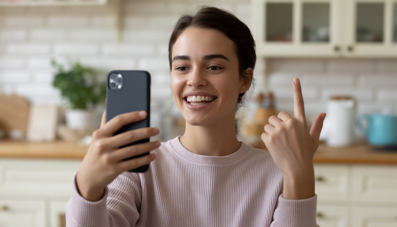 10. Fais un selfie vidéo en langue étrangère