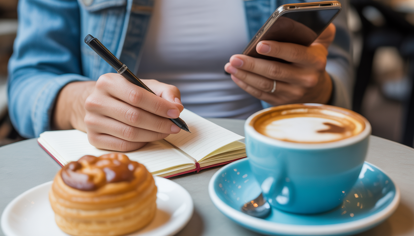 11. Écris un mini-journal de ta pause