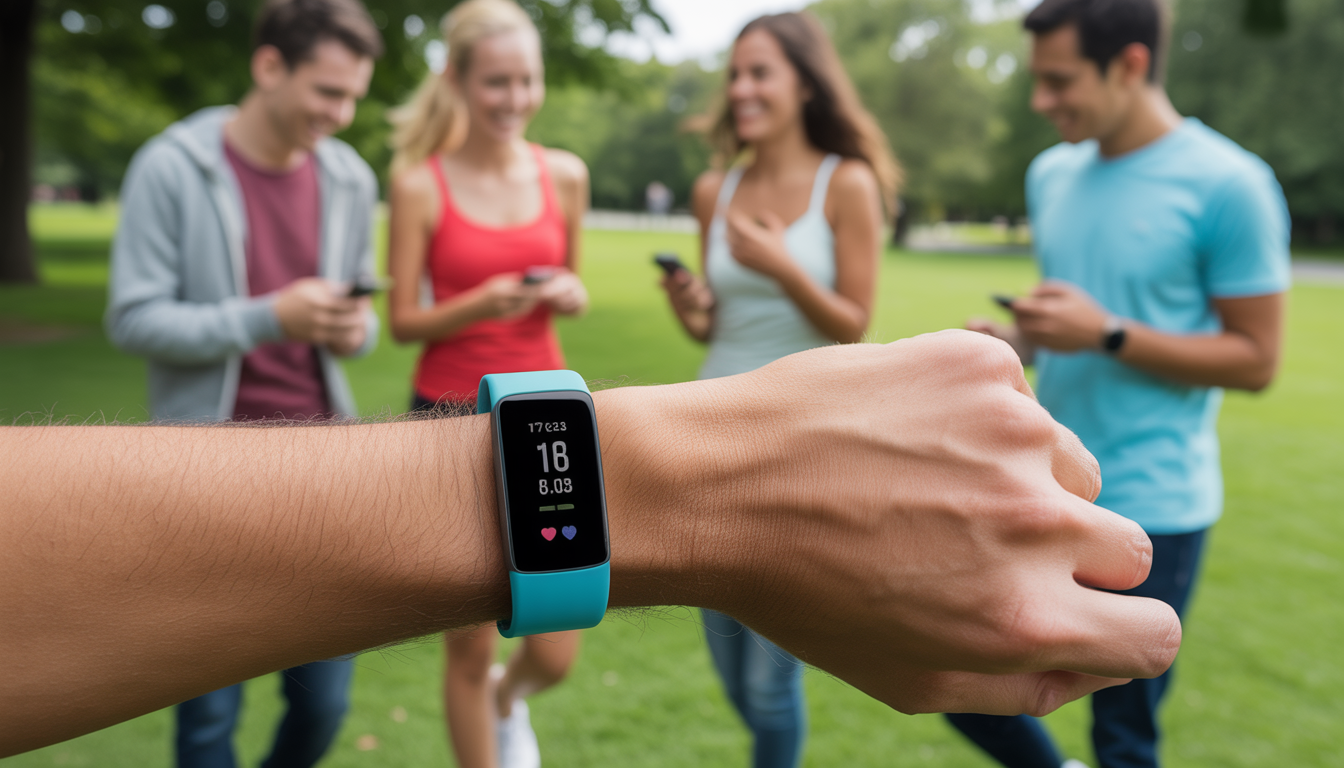 8. Fitbit: Le suivi au poignet