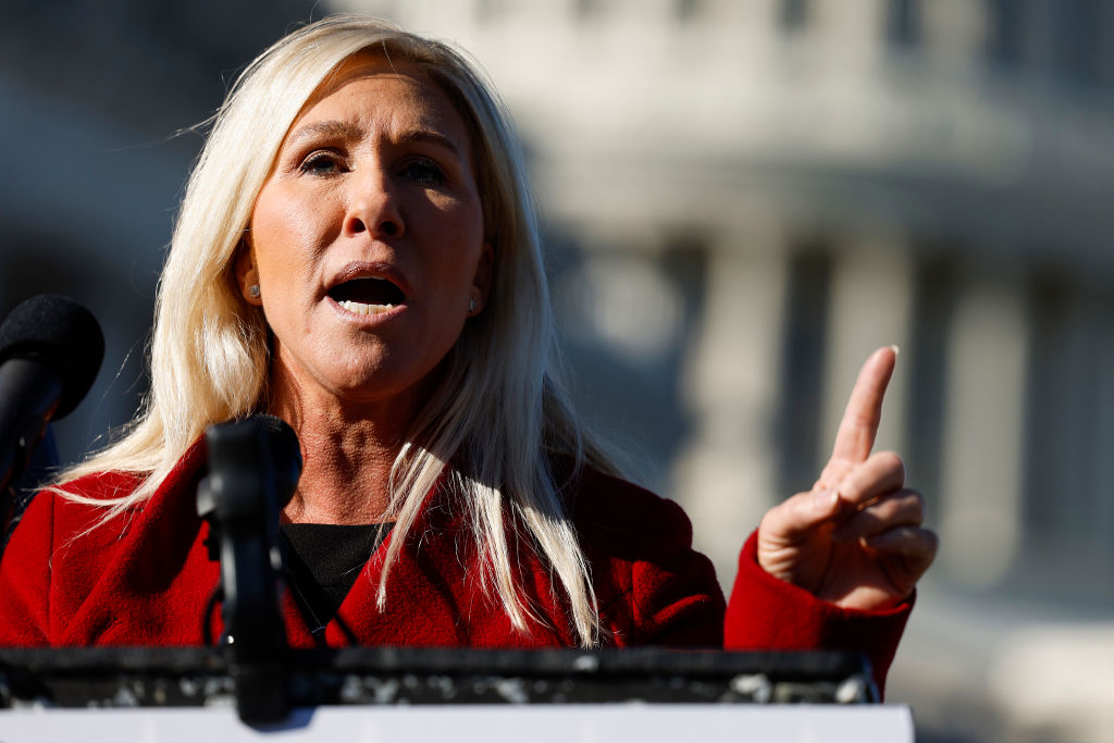 Marjorie Taylor Greene turns to CNN, blames Republicans for shutdown