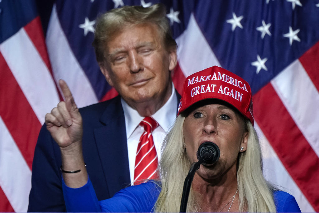 Distancing herself from Trump?
