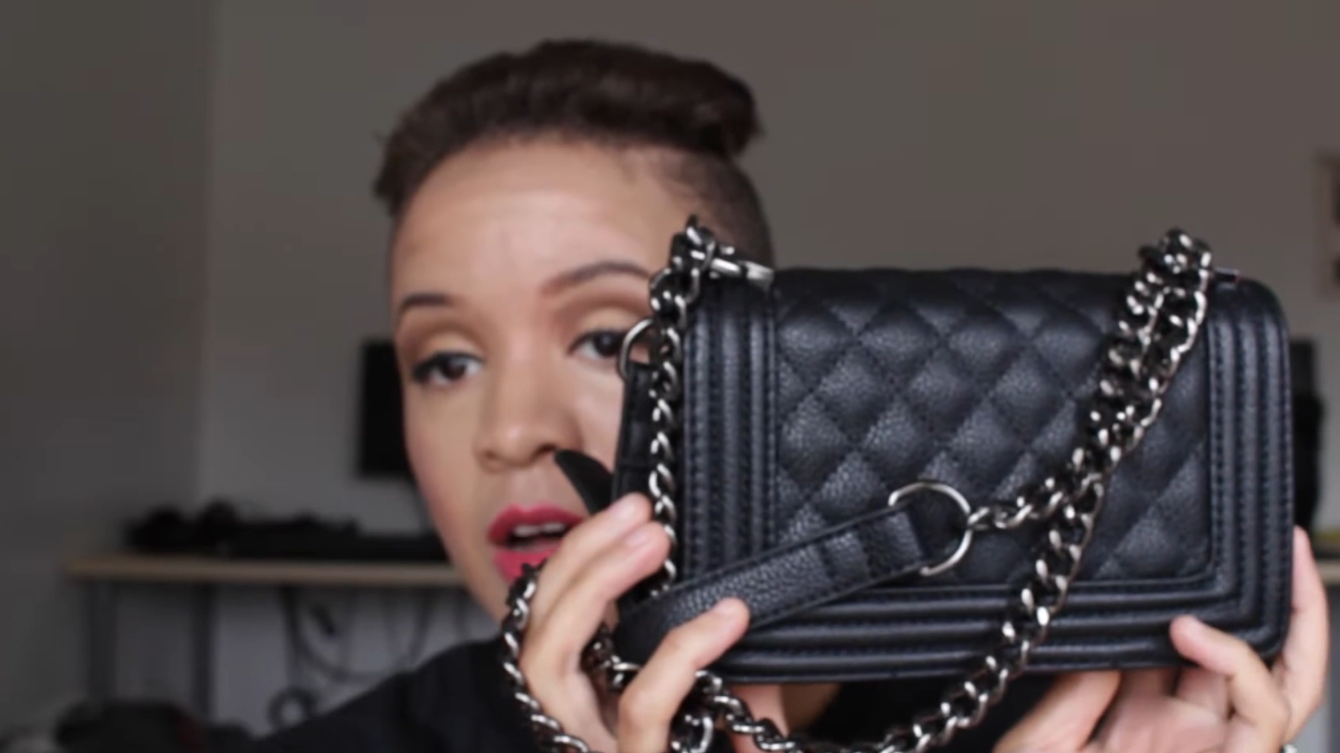 7. Forever 21 Porte-monnaie à chaîne matelassée