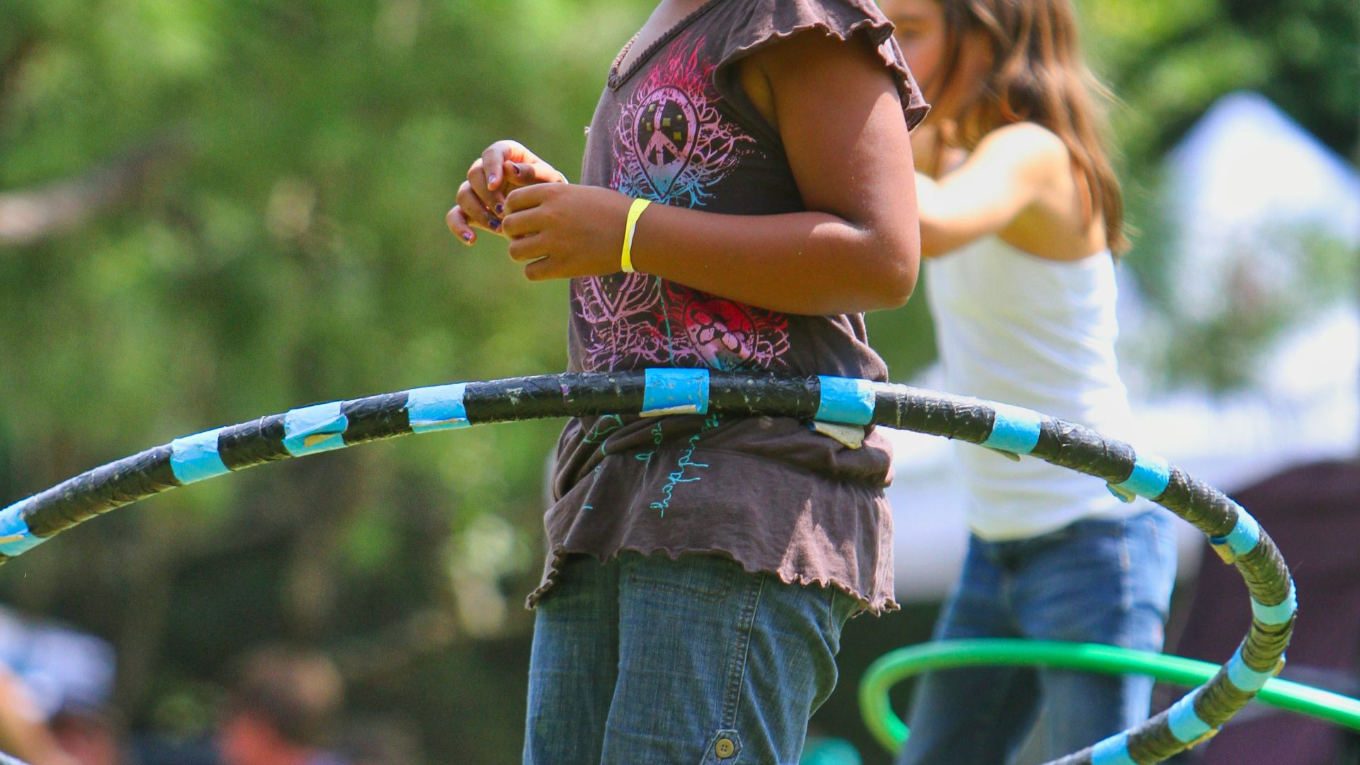 3. Hula Hooping