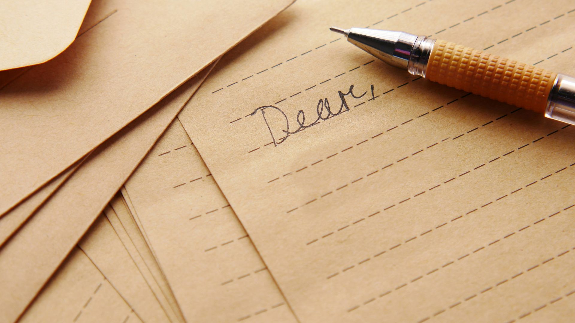 1. Écrire une lettre au "toi" d'il y a 10 ans