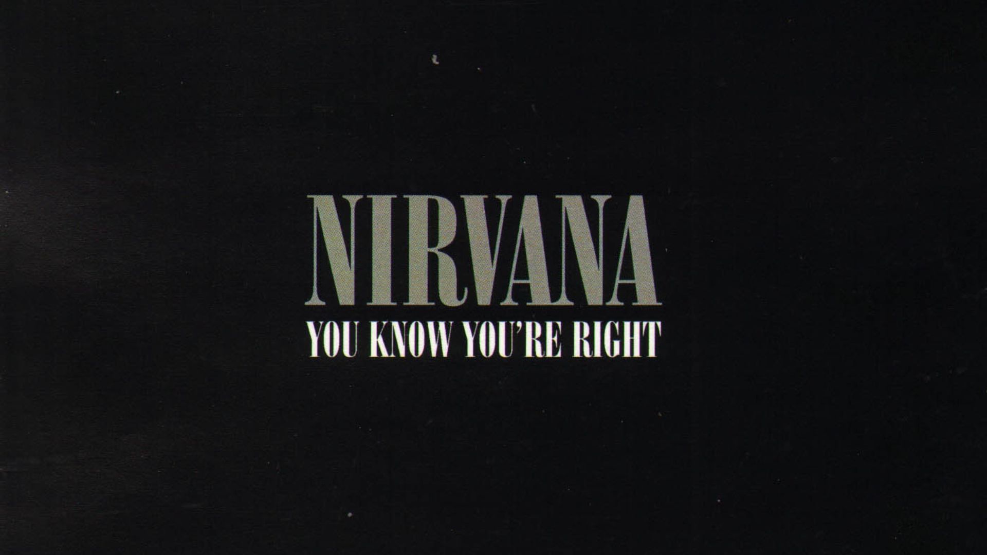 1. Smells Like Teen Spirit - Nirvana