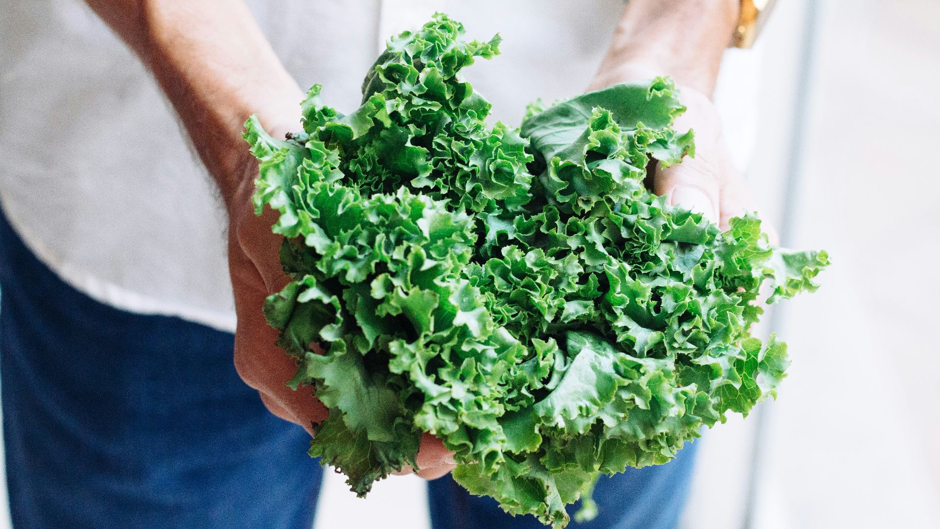 9. Chou frisé et légumes verts à feuilles