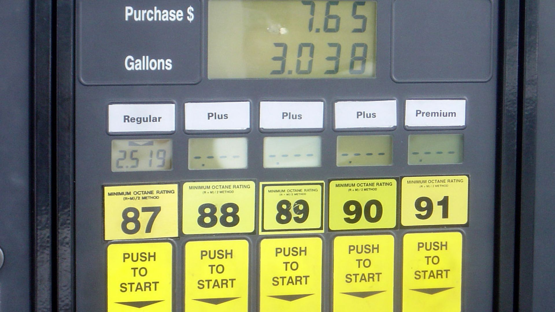 5. Passer à un carburant à indice d'octane plus élevé en cas de cliquetis
