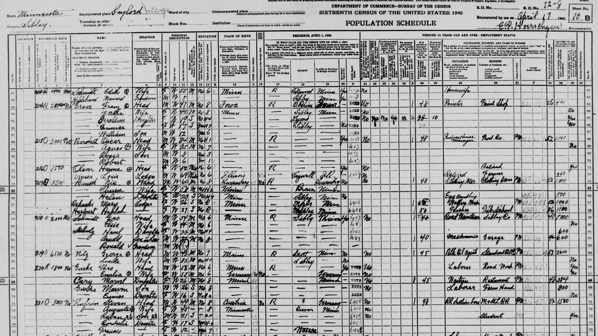 12. Utiliser les archives militaires et de recensement