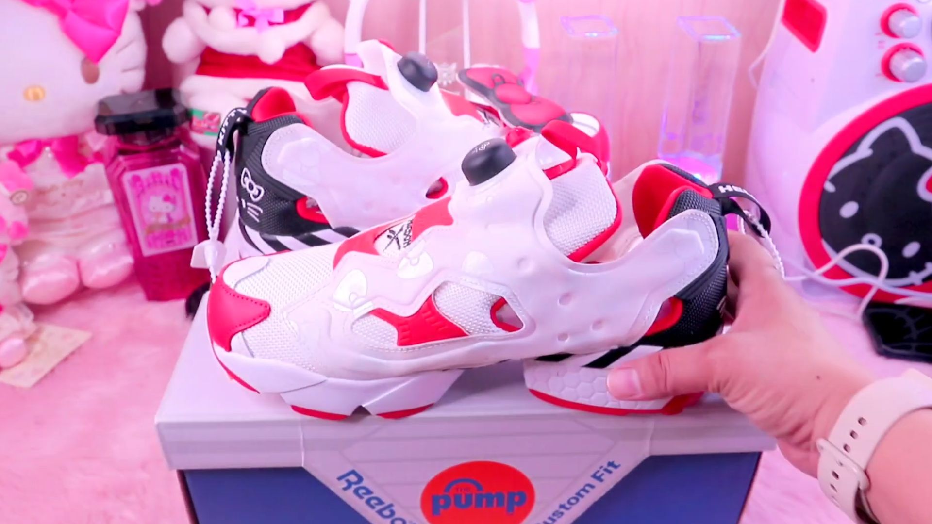 9. Baskets gonflables avec pompes