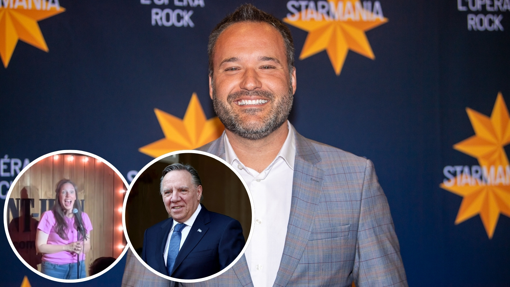 «François Legault le sais-tu que vous sortez ensemble?»