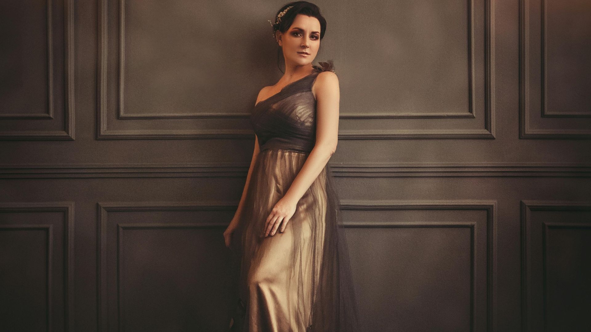 4. Robe de soirée à une épaule