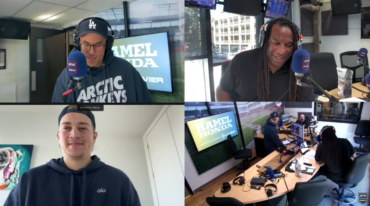 Left-handed – right-handed: Samuel Montembeault and Gonzo were perfect