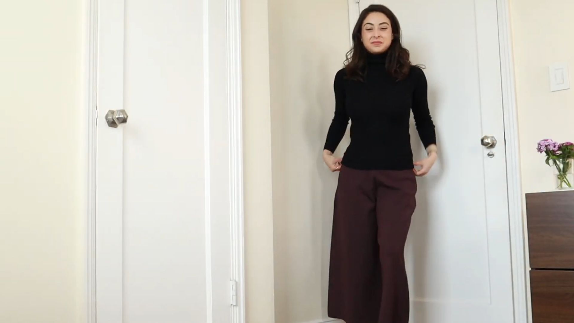 14. Pull Boxy avec jupe-culotte