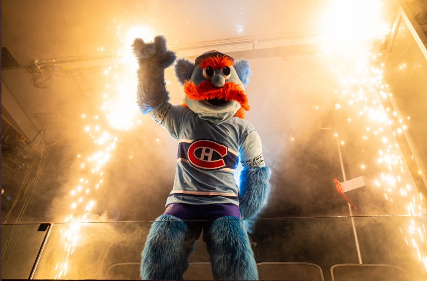 Return of METAL! the unlucky mascot will be at the Bell Centre every Saturday