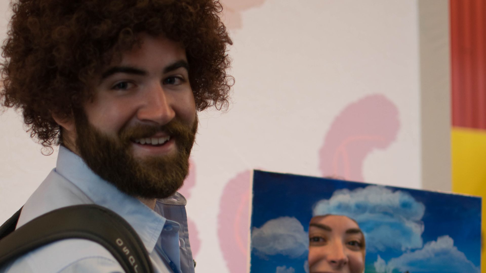 1. Bob Ross et un petit arbre heureux