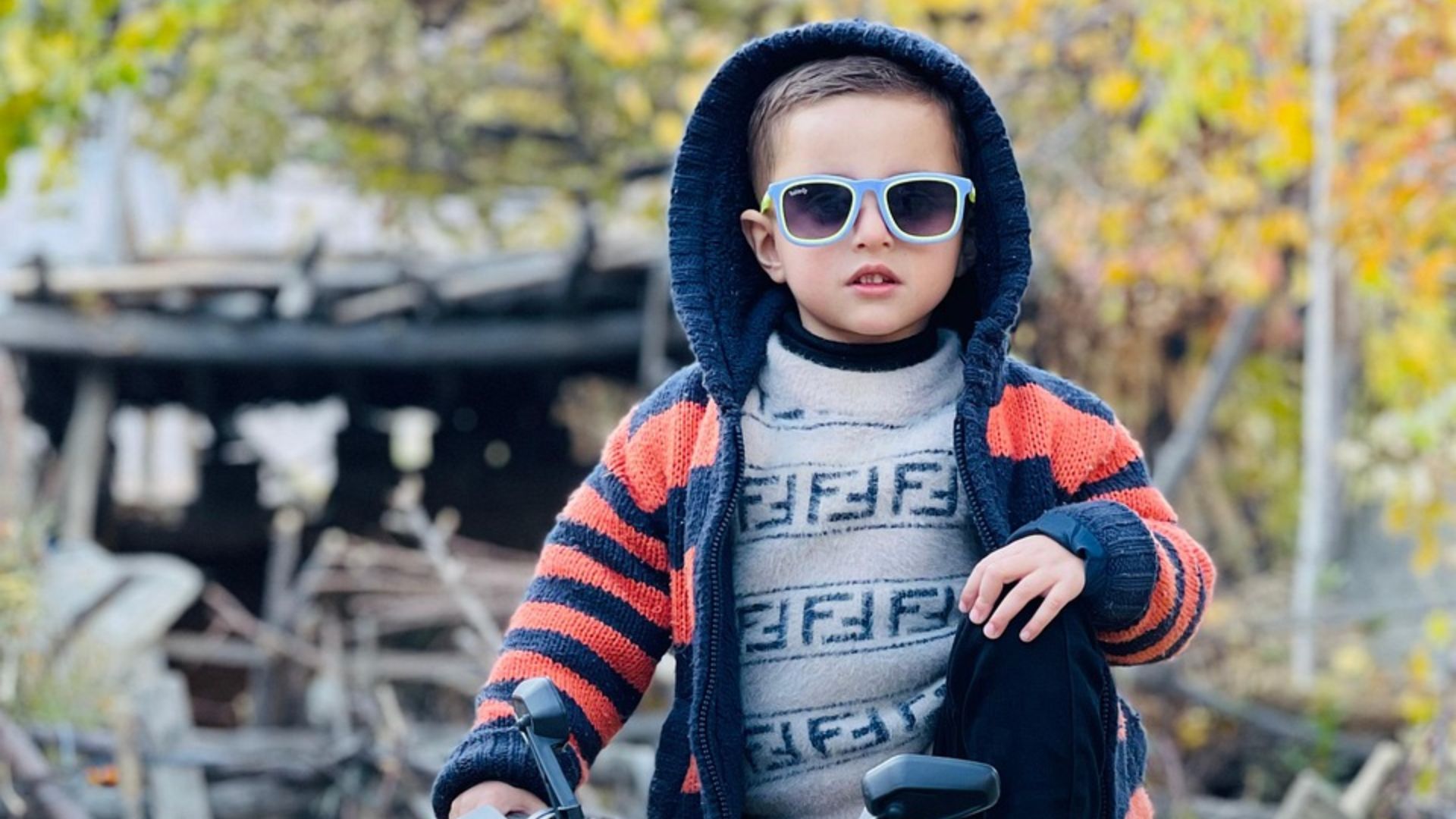 17. Un enfant en pleine crise de la quarantaine