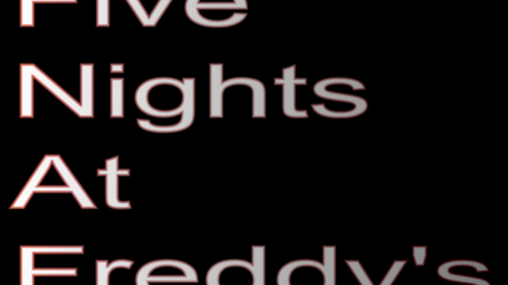 7. Cinq nuits chez Freddy's