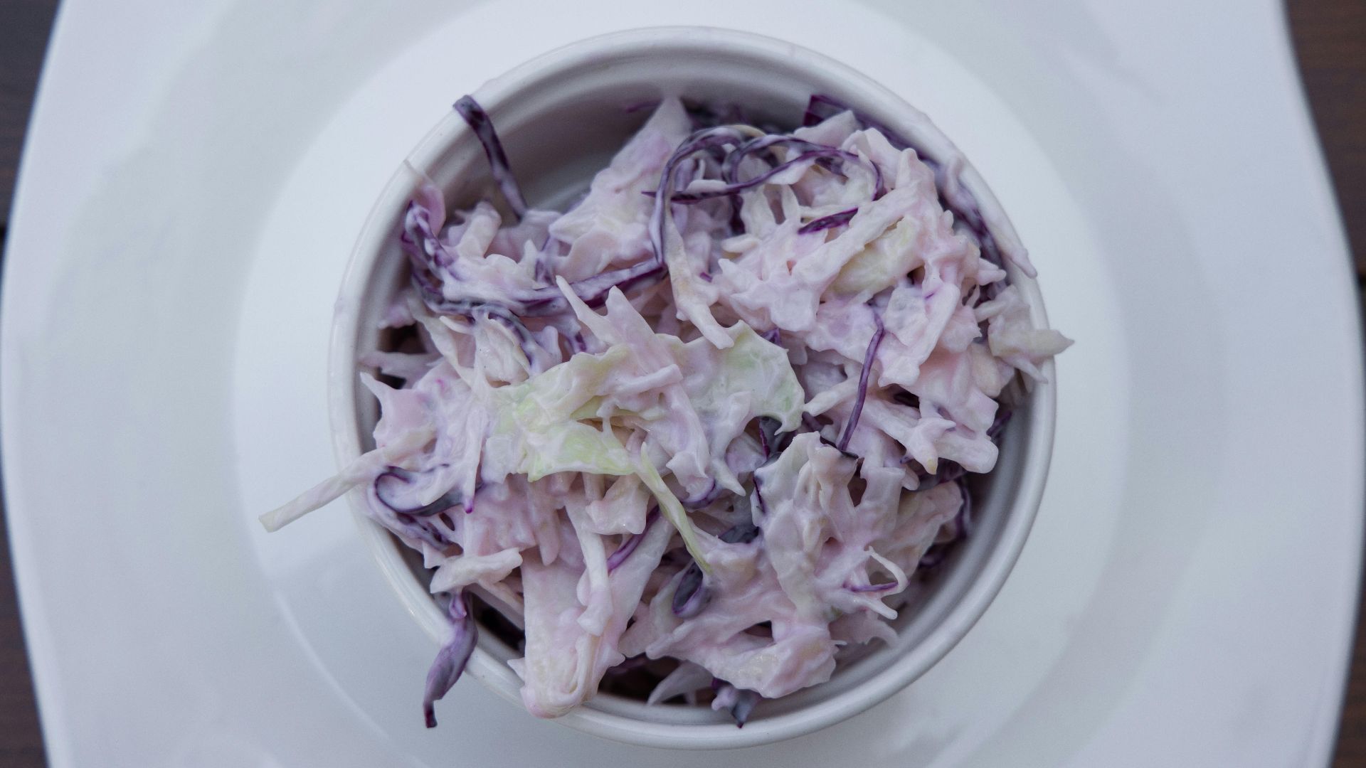 1. Salade de chou crémeuse