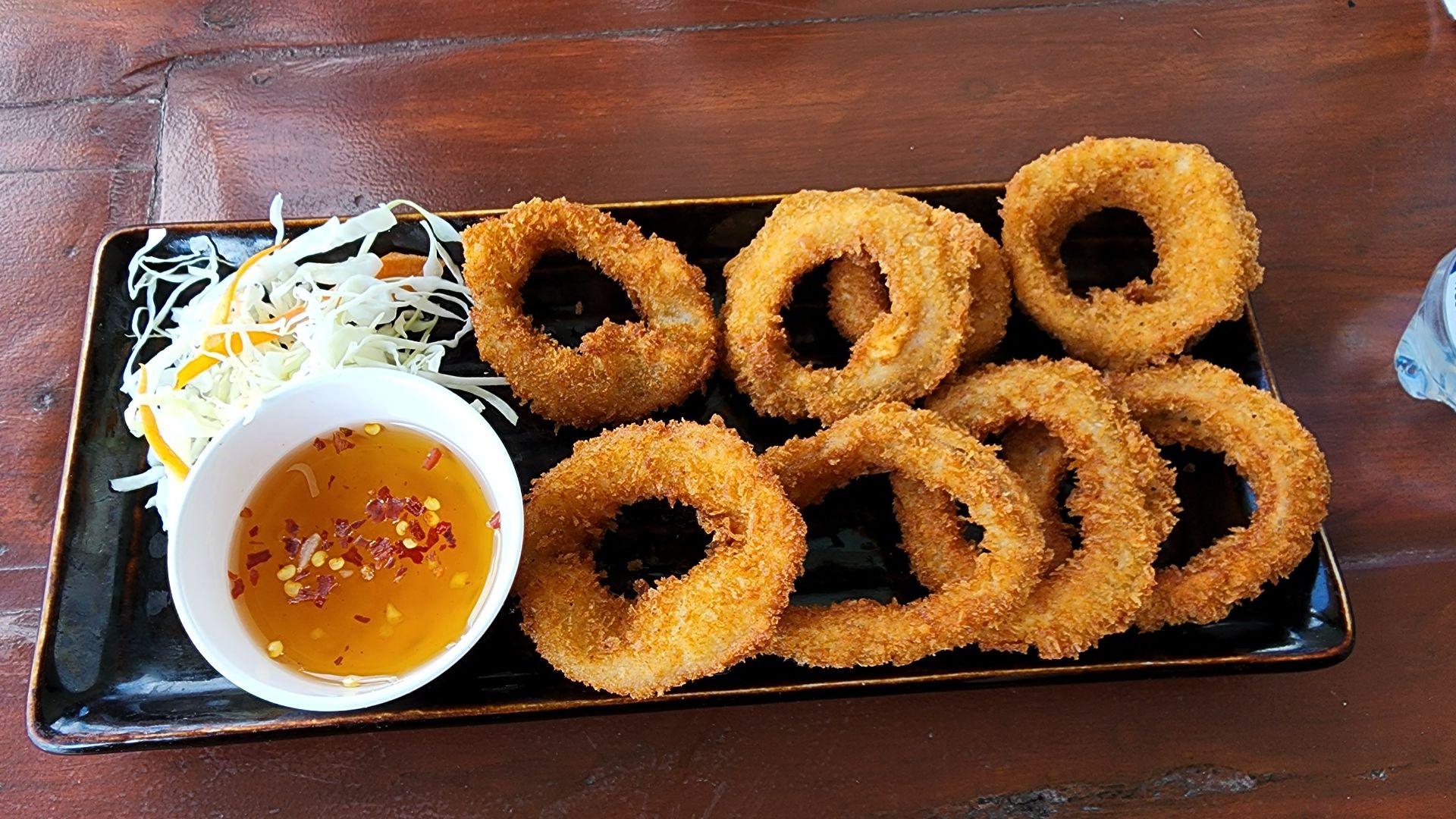 3. Rondelles d'oignon frites