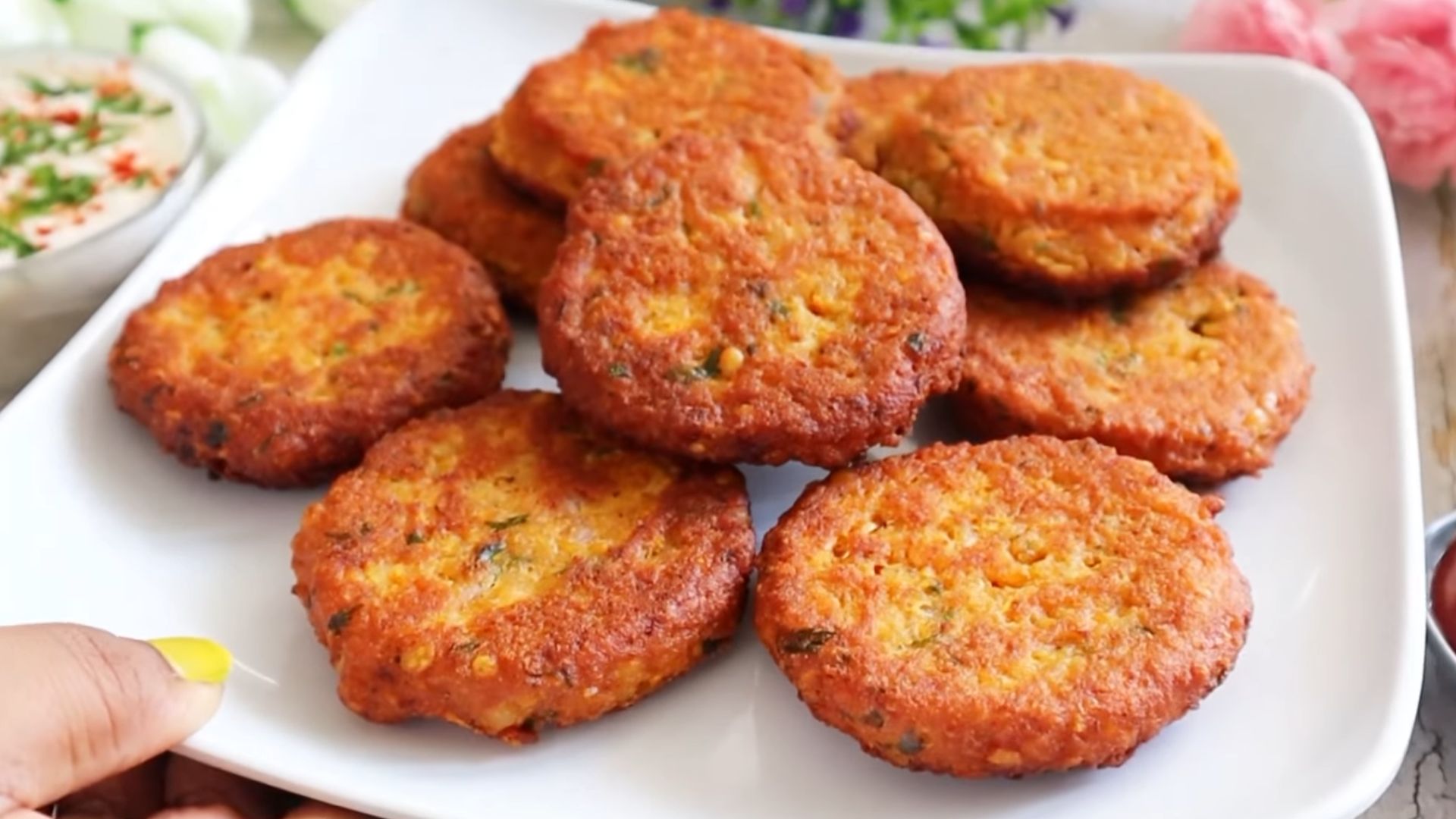 9. Galettes de lentilles aux épices