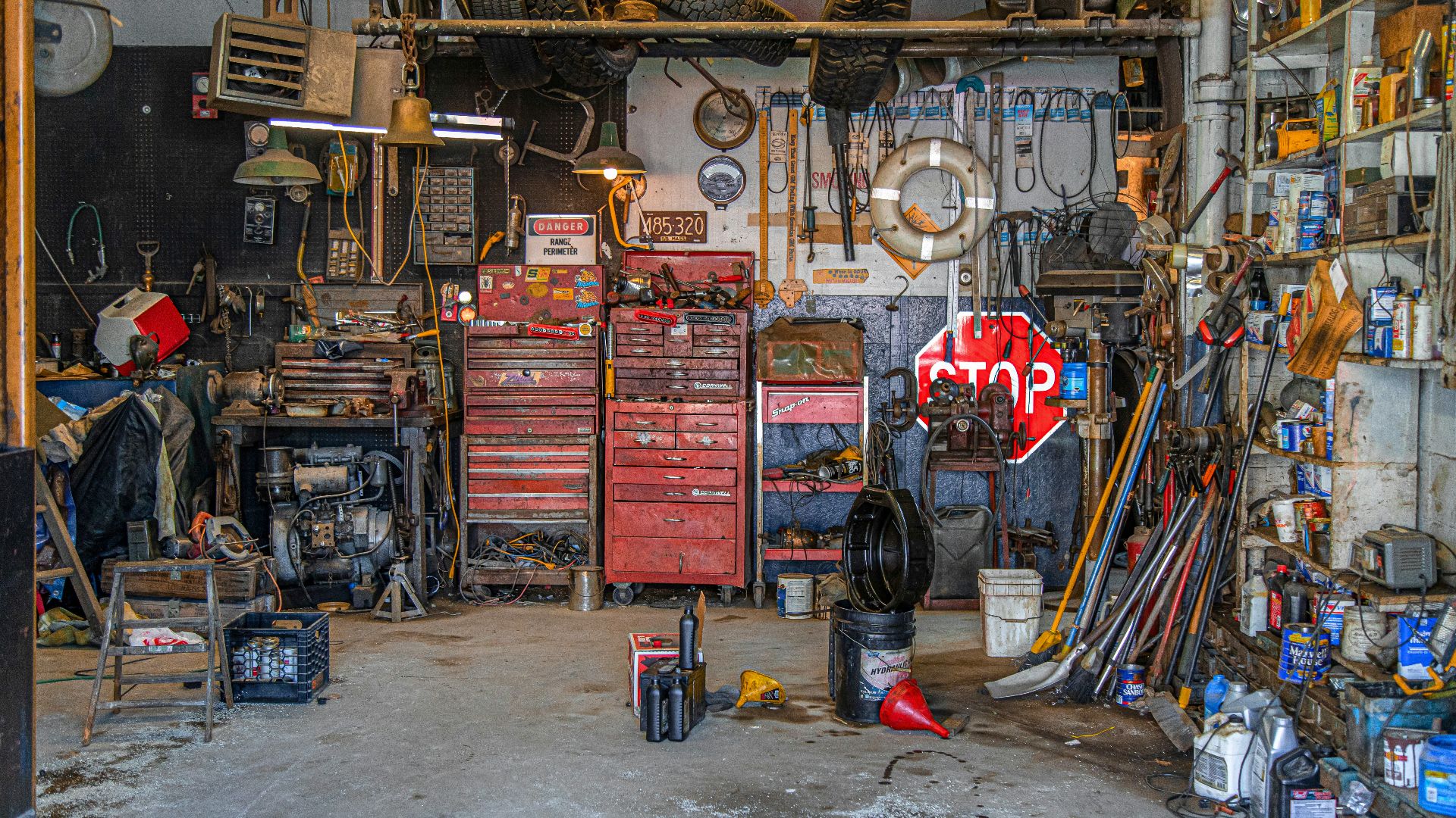 20. Le garage