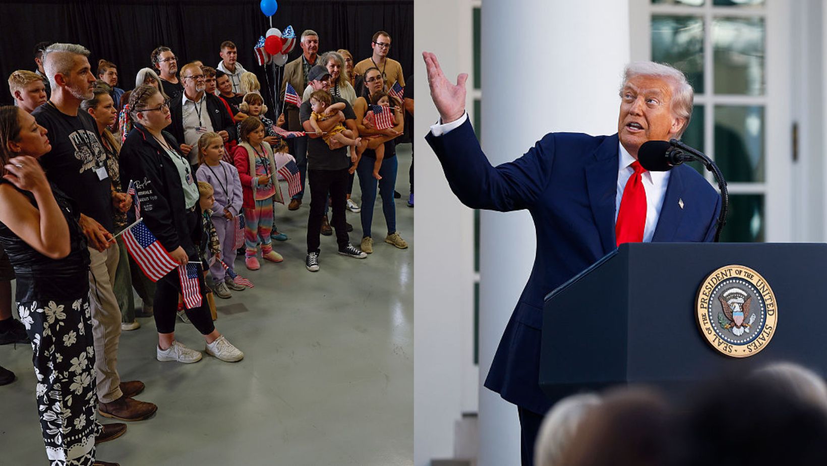 Trump veut prioriser l’accueil de réfugiés blancs