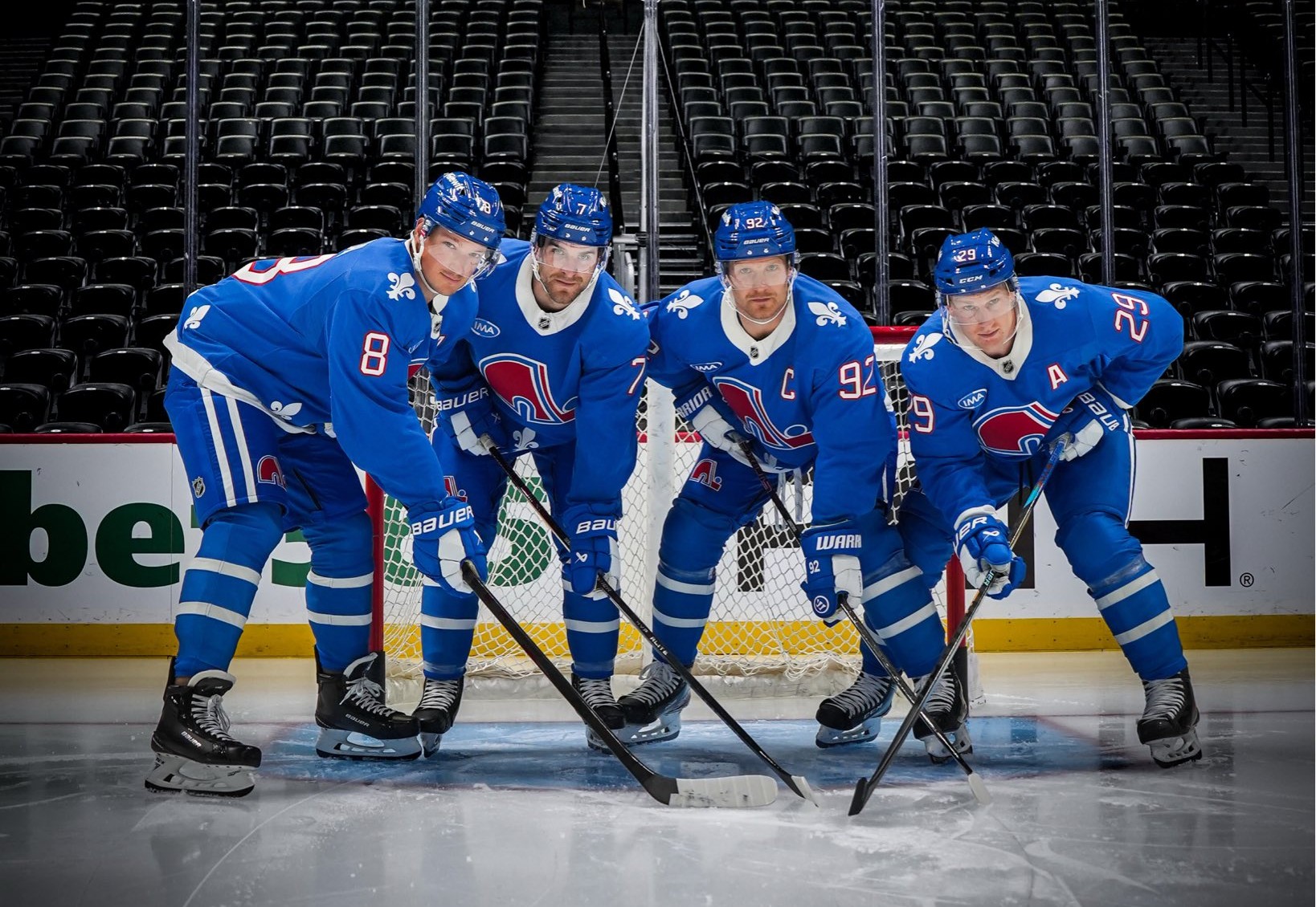 Almost all new Nordiques jerseys are out of stock