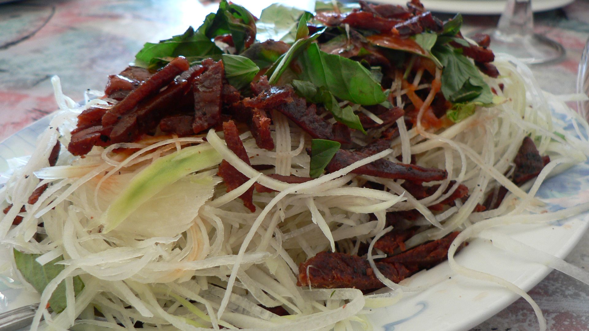 11. Salade de papaye