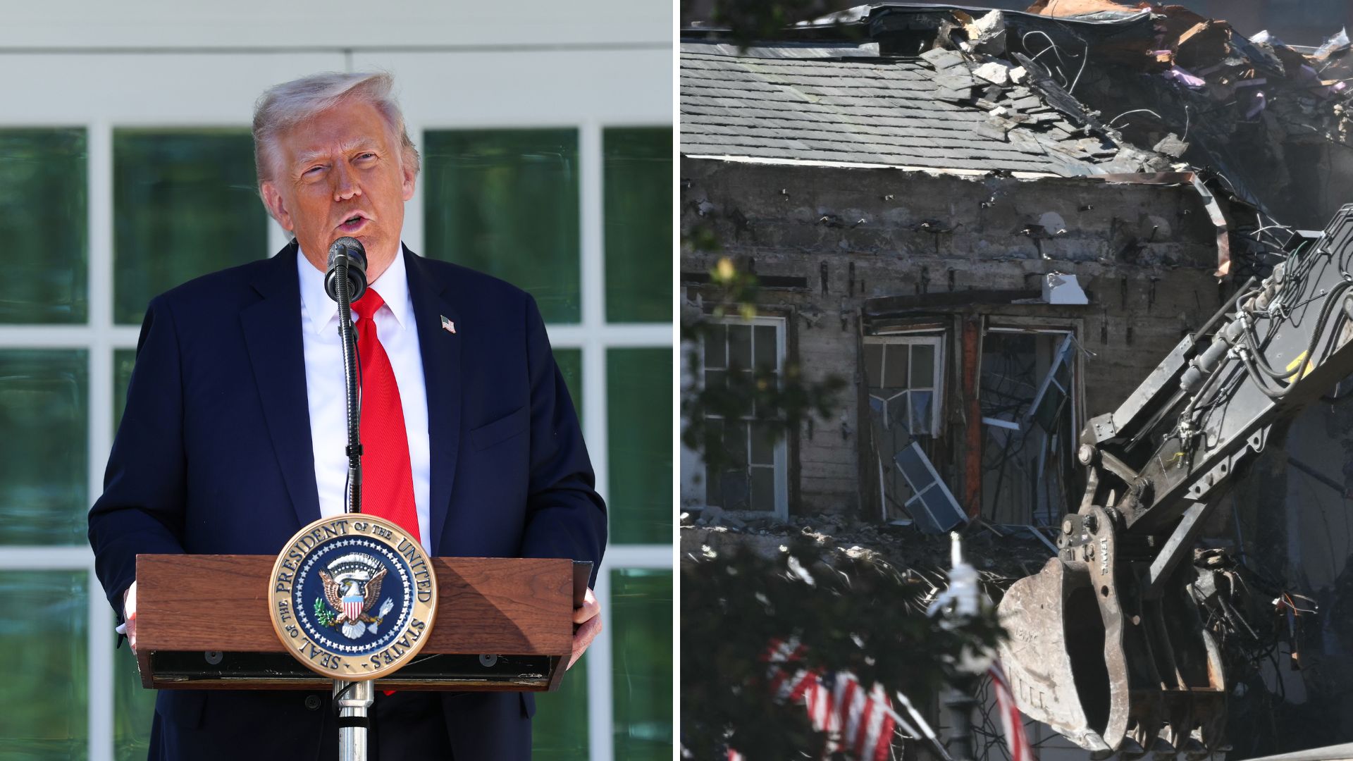Trump Is Destroying The White House (After Promising Not To)