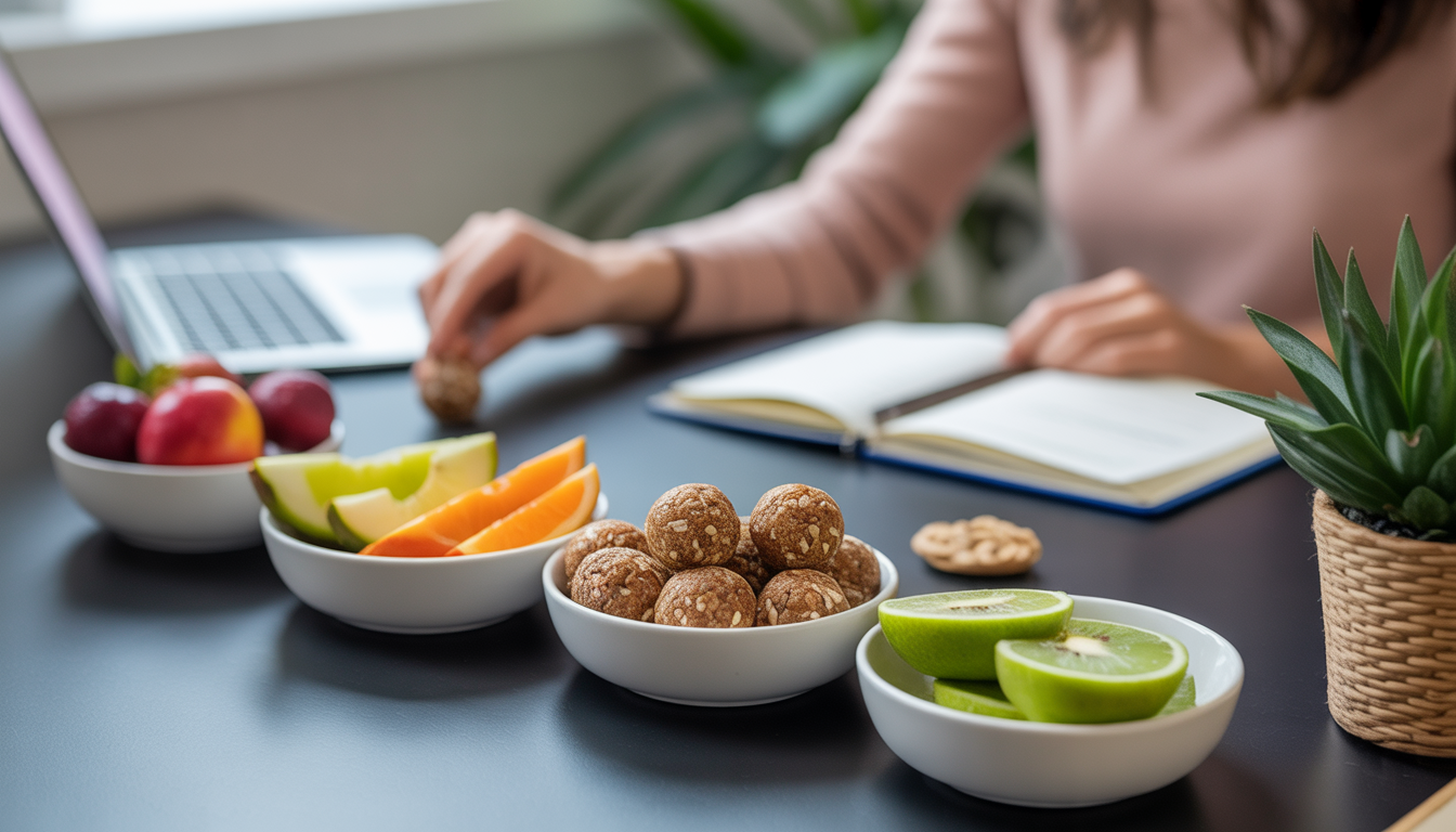 9. Prépare des snacks healthy et stylés