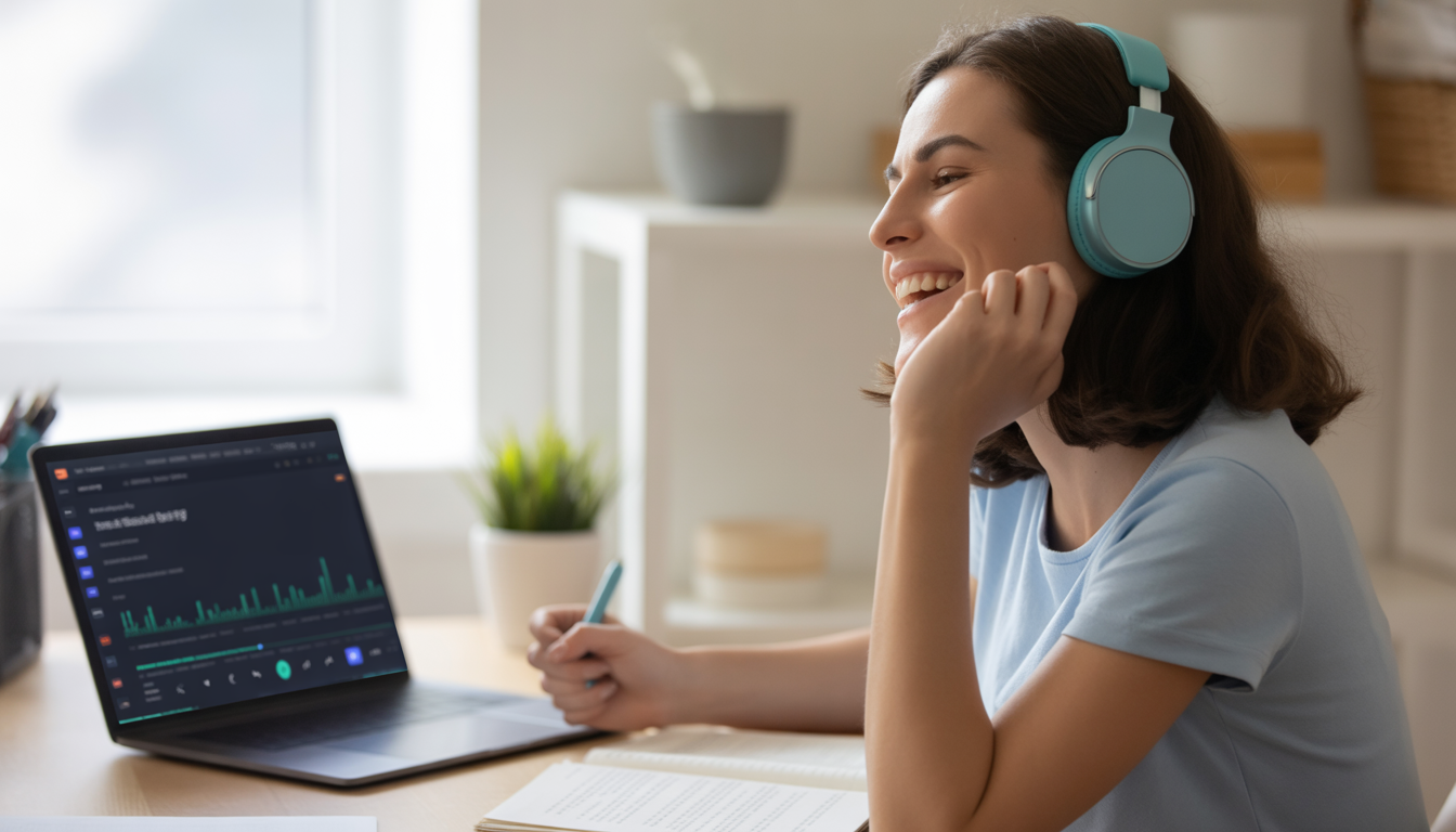 14. Motive-toi avec une playlist feel-good