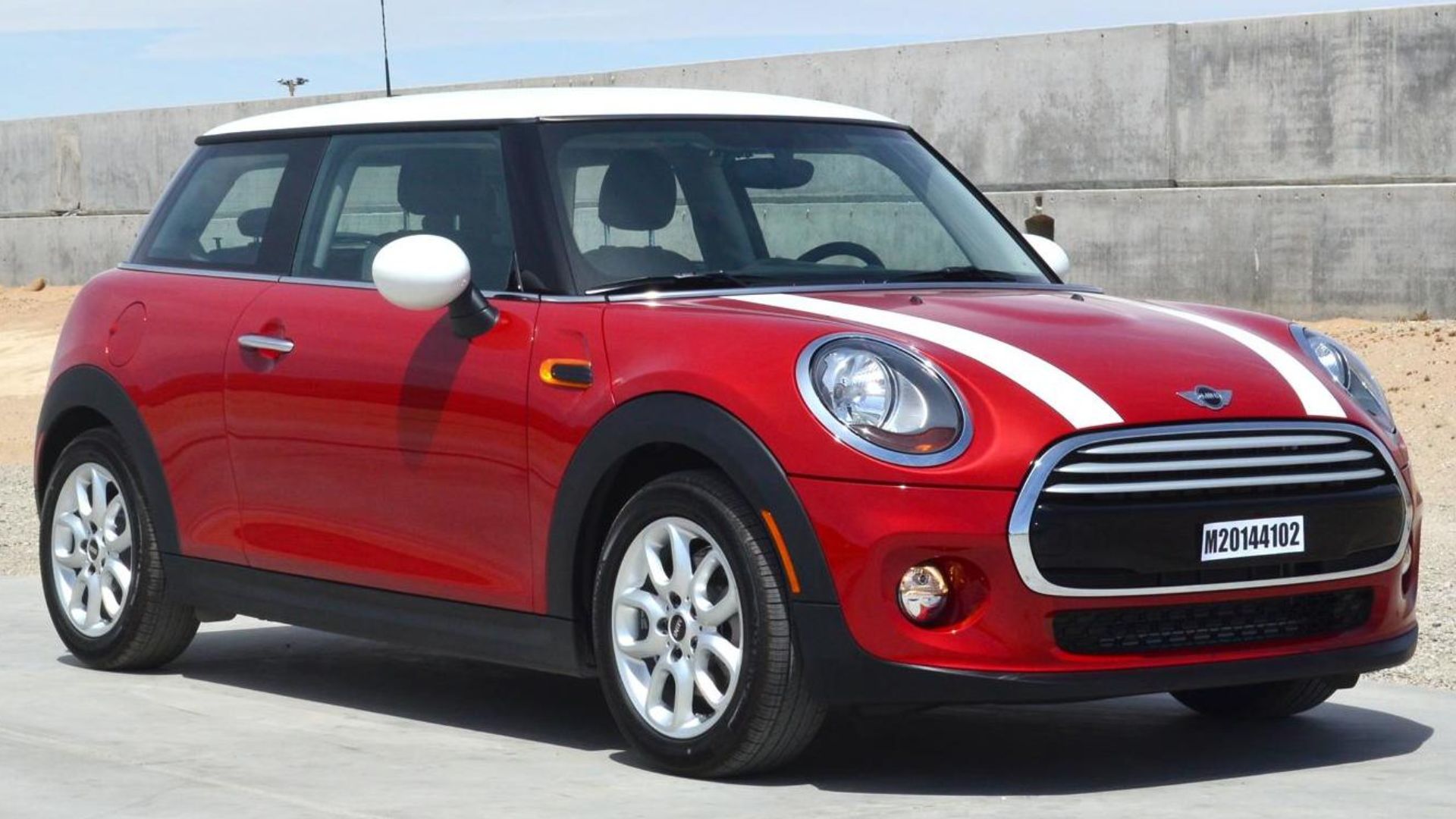 15. Mini Cooper à toit rigide électrique
