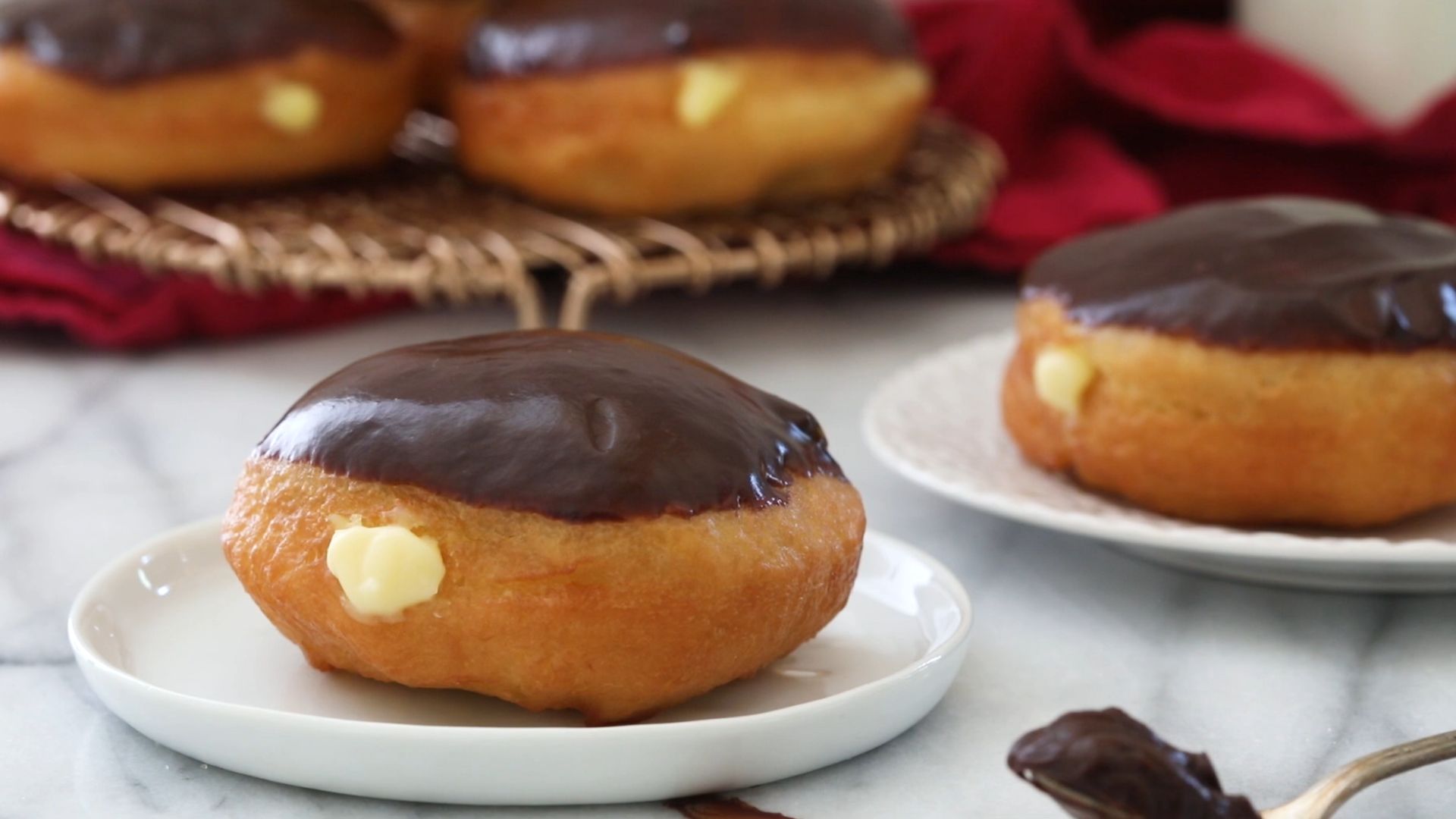 3. Donut à la crème de Boston