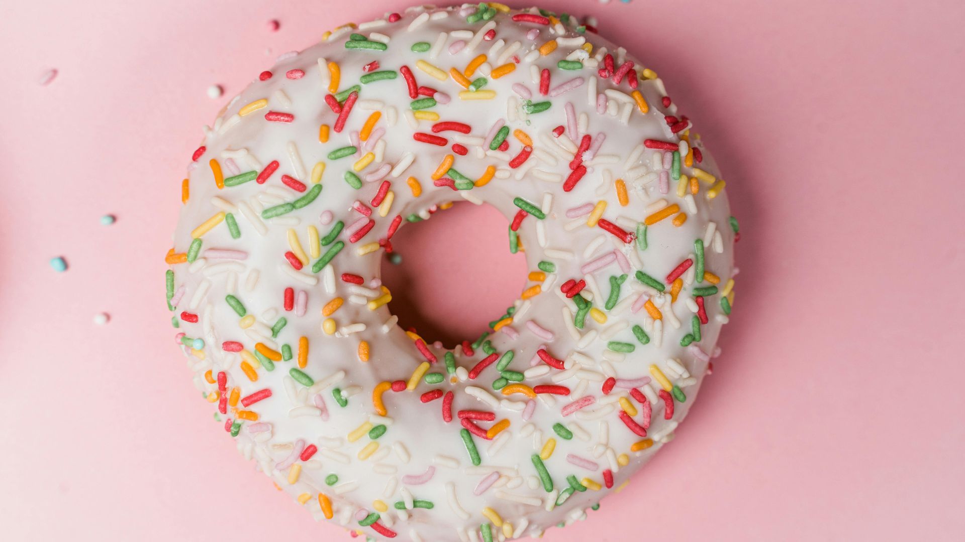 9. Donut glacé à la vanille