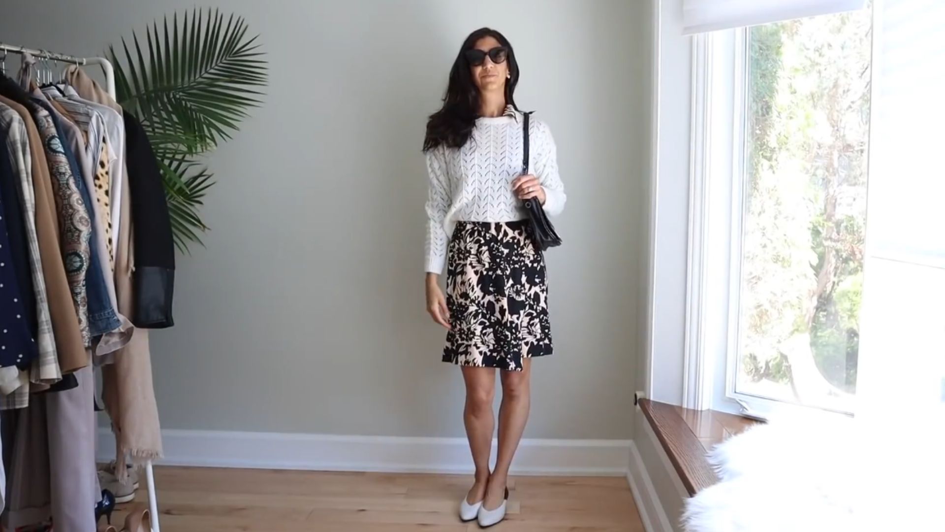 12. Robe portefeuille et escarpins imperméables